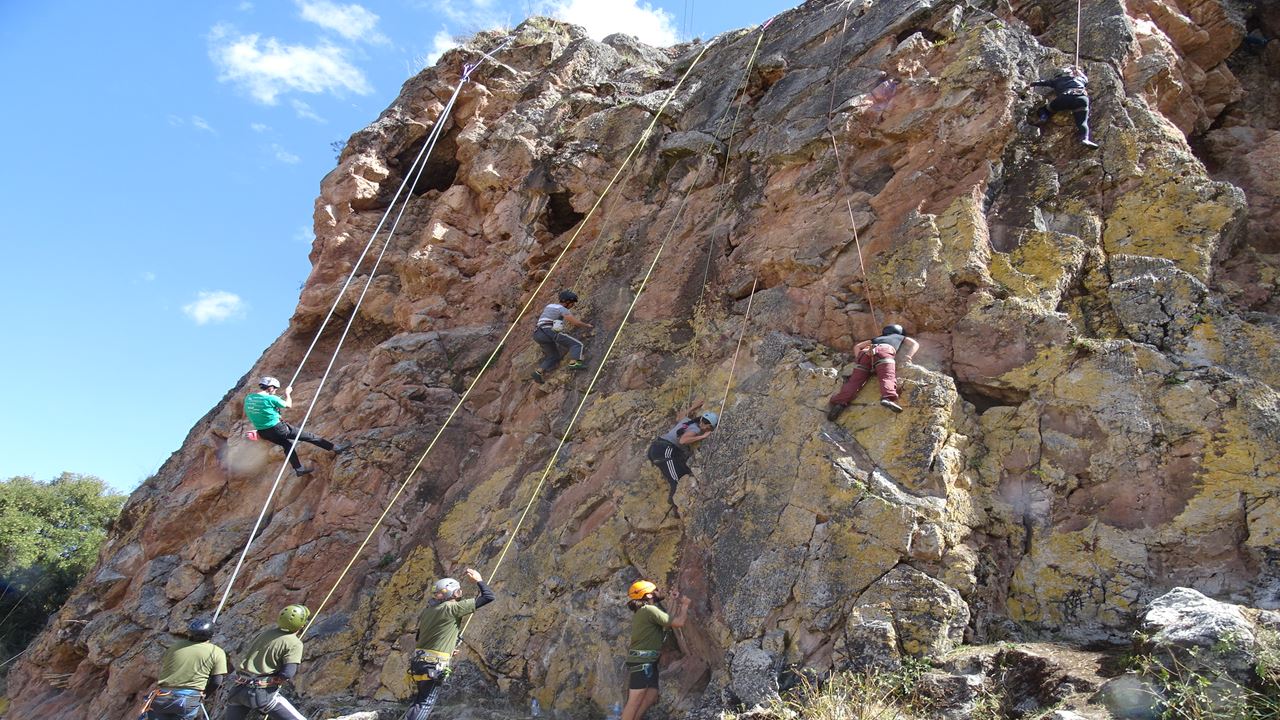 Balcony Of The Devil Rock Climbing