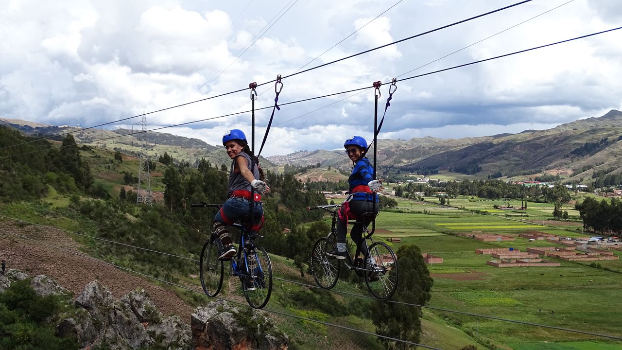 Via Ferrata, Bike Zipline And Rappel